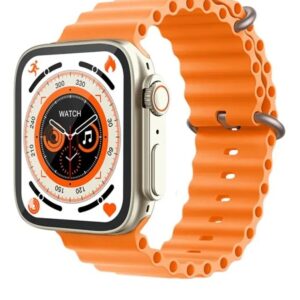 KD99 Ultra Smart Watch With Bluetooth Calling- Orange Color Bongo-Mart