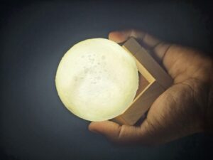 Rechargeable 3D Moon Lamp