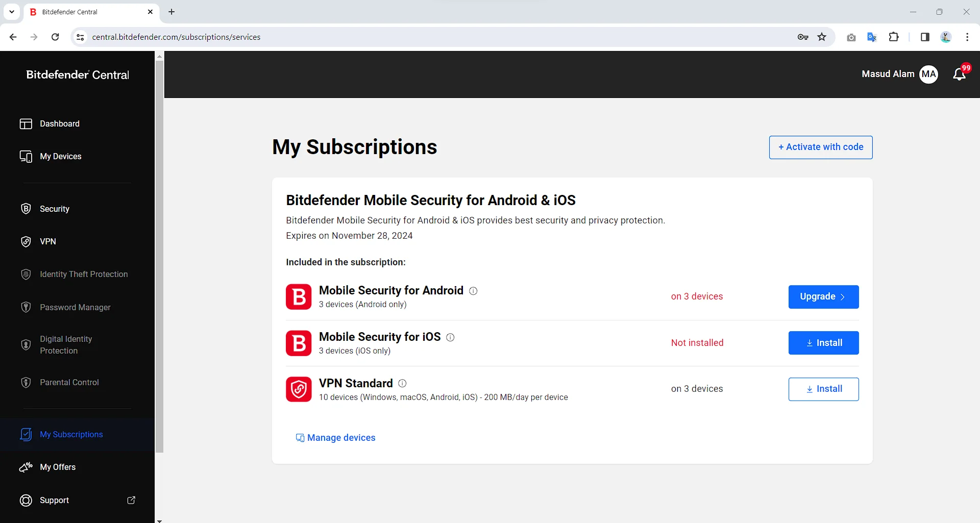 Bitdefender Mobile Security BD by Bongomart Bongo Mart